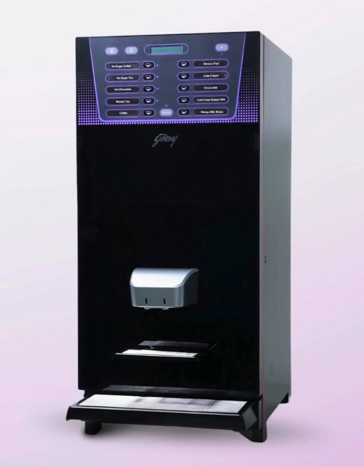 Godrej Cool Cafe 5 Lane Hot & Cold Premix Vending Machine