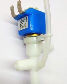 Single Valve DC 24v Infinity White PP Flow